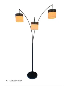Modern 3 Head Floor Lamp LED Standing Lamp Metal Arc Floor Lamp for Living Room Hotel Decorative Light E27 OEM ODM Vietnam