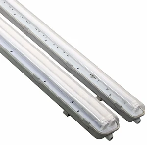 Economical 18W 36W 50W Flicker Free Tri-proof Lamp IP66 IK08 LED Linear Batten Light