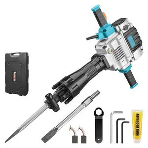 Top Hammer Electric Heavy Duty Demonstration Power Demolition Drill Rock Breaker Concrete/Pavement Breaker Electric Pick