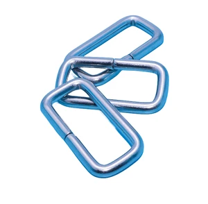 2026 Best Selling Hardware Metal Strap Sliding Buckle Women's Bag Square Loop Buckle Adjustable Buckle