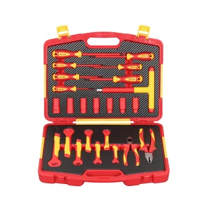 24PCS High Quality SKY HAMMER TC-24 OEM 3-Year Warranty Multifunctional Insulated Hand Tool Set VDE Insulated Electrical Tools