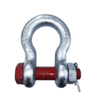 20 Ton BOLT TYPE ANCHOR BOW SHACKLE MADE In CHINA