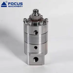 In STOCK SS90° Rotary Joint CE Factory High Pressure 500KG High Speed 200Rpm for Cleaning Pipeline Car Wash Machine Swivel Union