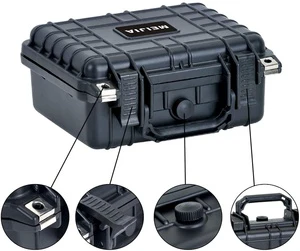 IP67 Plastic Hard Shell Tool Box With Foam Lining Shockproof & Waterproof For Valuables High Quality Bulk Supply OEM ODM