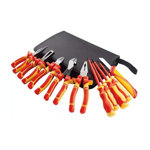 ELEHAND 11PCS 1000v Tools Insulated Electrician VDE Screwdriver and Plier Tool Set Combination Plier Knife Insulated Tool Sets
