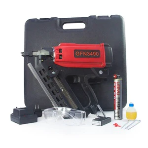Cordless Steel Nails Guns Battery Gas Nailer Framing Fastening Electrical Tool GFN3490 Framing Nails Gun