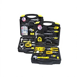 For Household 58-Piece Tool Box 45-Piece Set Multi-Functional Hardware Kit Repair Complete Portable Automotive Tools