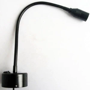 1W Led Gooseneck Wall Bedside Spot Light Bedroom Lamps