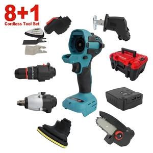 21V 16 in 2 11 in 2 8 in1 All-In-One Multi-function Combo Tool Kit