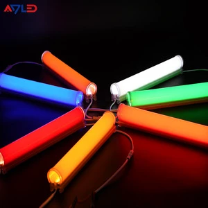 Waterproof 2370mm Neon-inspired Tubing Gas Station Lighting IP66 PMAA Shell Led Contour Light DC24V Linear Lighting