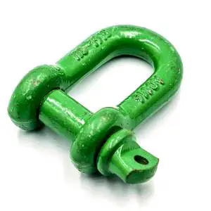 U.S Type Drop Forged Straight Shackle U Type Shackle G-210 Lifting D Shckle Chain Shackle