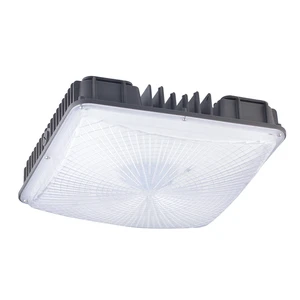 CGT LED Canopy Light for Petrol Station Ceiling Mounted in Underground Parking Area & Garage IP65 Rated for Warehouse Use