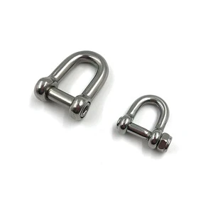 304 316 Stainless Steel D Shackle for Playground Connection