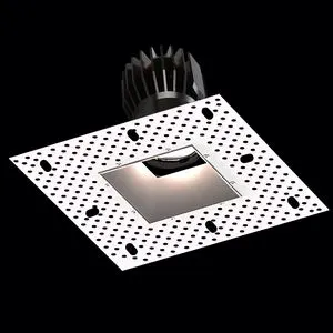 ETL Listed 2/3/4 Inch Black Square Trimless LED Downlight IP65 Waterproof Wet Location