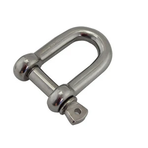European Type Stainless Steel Dee Shackle Seller
