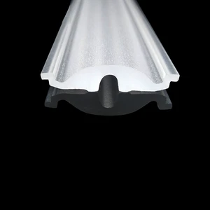 Optical Polycarbonate Frosted Diffuser Lens Cover for LED Lighting Large Fresnel Reflection High Focus Degree for Extrusion