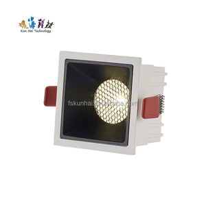 LED Embedded Line Light Grille Light Commercial Household Light Black Reflective Cup Single KH-OC-TH-107-5W