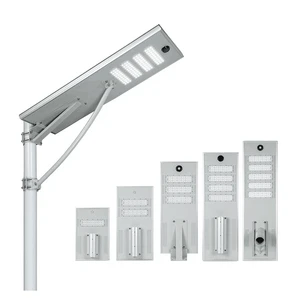 Outdoor Integrated Solar Street Light IP67 Waterproof IP65 Aluminum 50w 100w 150w 200w 250w All in One Led Solar Street Light