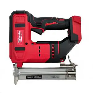 High Quality Milwaukee 18V Electric Brushless Motor Lithium-ion Power Nail Gun Cordless Outdoor Woodworking Nail Gun Blue Nailer