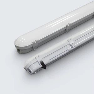 High Lumen 60cm 120cm Tri Proof Light vapor Tight Led Fixtures IP65 Waterproof 2ft 4ft Batten Led Tri Proof Light for Warehouse