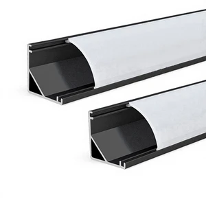 Aluminum Alloy Triangle Light Slot Grooving 45-Degree Slant Light-Emitting V-Shaped Top Corner Line Surface-Mounted Light