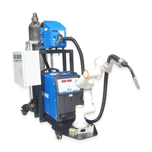 Robotic Welding Automatic Mig Tig Welding Machine Collaborative Robot Arm Welding Trolley Workstation Robotic Welding System