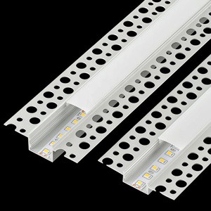 Modern Led Aluminum Profile Channel Recessed Ceiling Wall Decorations Aluminium Profiles Strips For Led Strip Lighting