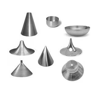 Custom Professional Custom-Made Aluminum LED Reflective Cup Spinning Metal Lamp Shade Aluminum Spinning Reflector