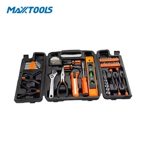 Portable 53PCS CR-V Household Tool Set with Plastic Case Multi-Purpose Home Repair Hand Tool Kit OEM ODM