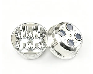 4-LED High Reflectivity Aluminum Reflector Cup for Downlight, Flashlight & Motorcycle Headlight