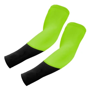 High Quality Unisex Cycling Arm Sleeves Customized Solid Color Professionally Made Sets for Adults Sublimation Spandex Polyester