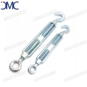 Galvanized Commercial Type Malleable Turnbuckles Hook&Eye Rigging Turnbuckles Shackles Supplier