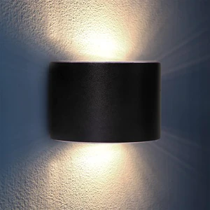 Solar up Down Wall Light Dawn to Dusk Solar Wall Lamp Outdoor Waterproof Solar Fence Light Front Door Pathway Solar Sensor Lamp