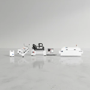 HWGC SMT Pick and Place Machine Feeder with Engine and PLC for PCB Assembly 220V 1 Year Warranty