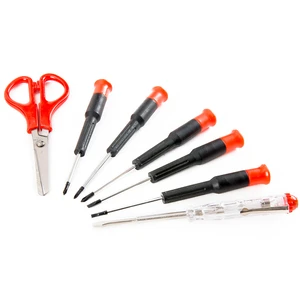 Electrical Electrician Tools 7PCS Mini Screwdriver Voltage Tester Scissor Electronic Electrician Hand Tool Set