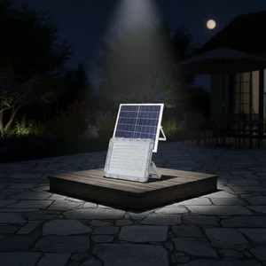 New Design Led Solar Flood Light Ip66 100 Watt Solar Floodlight 500W Outdoor Light Different Option