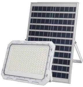 Solar LED Flood Light 200W IP66 Outdoor Garden 170 Beam Angle Remote Control 6000K Daylight ABS Body CE Certified