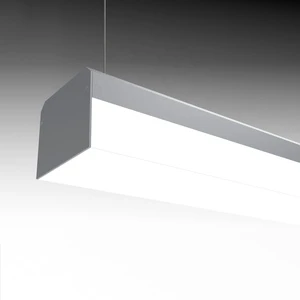 New Product Three Sides Illumination with Acrylic Lens Custom Design Direct LED Linear Pendant Light