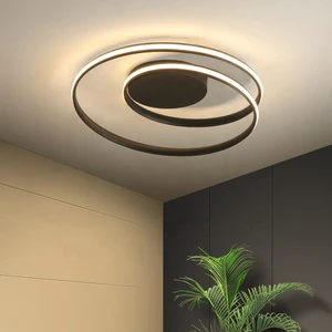 Modern Indoor Aluminum Ceiling Lamp Pendant Lamps Living Room Bedroom Hotel Lobby Decorative LED Light for Home Ceiling Lights