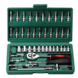 Professional Manual Tool Set in Durable Case & Easy to Carry & for Home & Car Maintenance -002