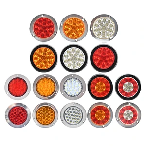 Truck Safety LED Light Heavy Duty Truck Safety Edge Light Warning Light Contour Light Combination Lamp Safety Light Fixture