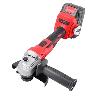Cross-border Brushless Cordless Angle Grinder Lithium-battery Polisher Cutter Sander With 7000 RPM And Rechargeable Battery