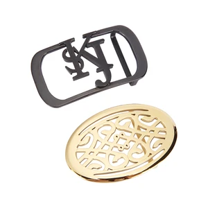 Blu Flut Custom Fashion Stainless Steel Belt Buckle Stainless Steel logo Buckle