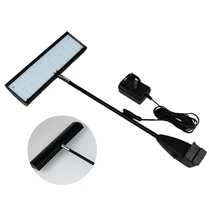 High Quality Aluminum Pop Banner Stand Led Arm Light Expo Trade Show Spotlights Exhibition Lighting Rod Clip 3000-5700K Color