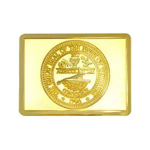 Classic Metal Buckle Strong Stylish Buckle for Everyday Use Ceremonial Metal Belt Buckle