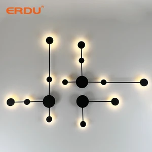 ERDU Corridor Bedroom Bedside Linear Wall Light Indoor Minimalism Design Decorative Living Room Home Modern LED Wall Lamps