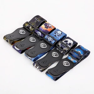 kabat Whole Sale Guitar Straps Skull Straps with Pick Holes Stringed Instruments Parts Accessories for Bass Guitar Electric Guitar