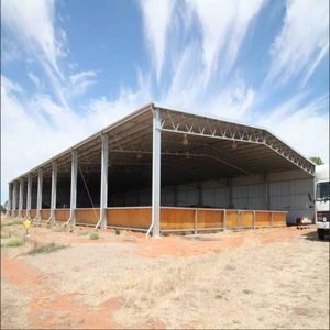 Large Span Metal Horse Arena Building with Galvanized Steel Frame Structure