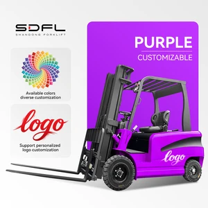 Mini Small Electric Forklift 500kg 1 1.5 2 Ton Lightweight Hydraulic Stacker Indoor Outdoor Farm Factory Cargo Transportation