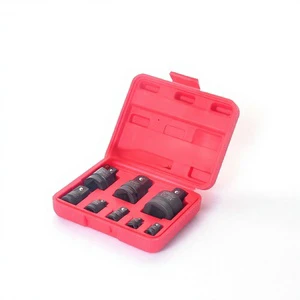 8PCS Professional Auto Protection Sleeve Socket Set with Ratchet Wrench for Mechanical & Car Repair